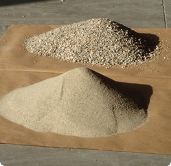 Aggregates after sieving